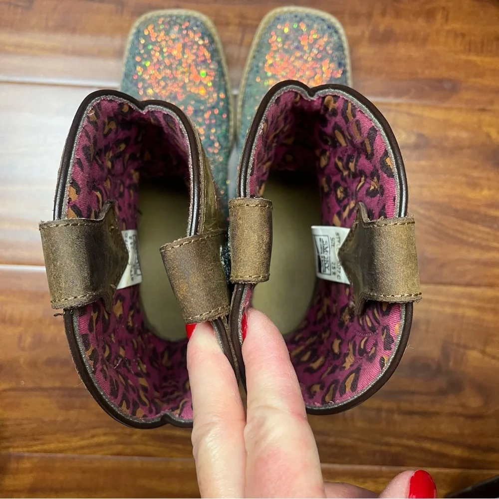 Smoky Mountain Shyanne Girls‎ Glitterama Western Boots-Broad Square Toe
